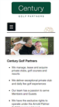 Mobile Screenshot of centurygolf.com